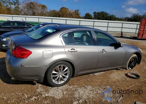 2008 Infiniti G35 z USA, uszkodzony, nr VIN JNKBV61F88M264585